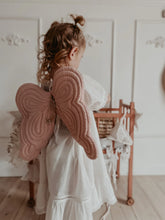 Load image into Gallery viewer, Bonne Mere Starry Nights Heirloom Angel Wings & Eyemask - BLUSH