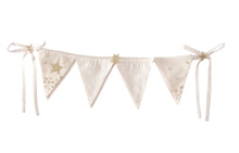 Load image into Gallery viewer, Bonne Mere Glitter Stars Bunting - POWDER