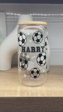 Load and play video in Gallery viewer, ⚽ Soccer Lovers Glass Tumble | 16oz/475ml