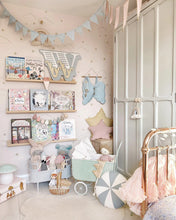Load image into Gallery viewer, Bonne Mere Glitter Stars Bunting - SEA ANGEL
