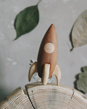 Load image into Gallery viewer, Wooden Rocket - Rusty