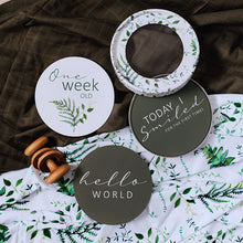 Load image into Gallery viewer, Enchanted & Olive Reversible Milestone Cards