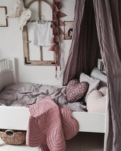 Load image into Gallery viewer, Bonne Mere Cot Quilted Bedspread and Pillow Set - Elephant Grey