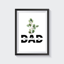 Load image into Gallery viewer, Happy Father's Day - Eucalyptus Print