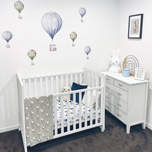 Load image into Gallery viewer, Medium Hot Air Balloon with Basket by Little Rae Prints