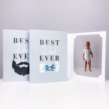 Load image into Gallery viewer, Best Dad Ever Card/Photo Folder - 3 variants