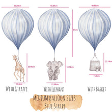 Load image into Gallery viewer, Medium Hot Air Balloon with Basket by Little Rae Prints