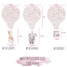 Load image into Gallery viewer, Medium Hot Air Balloon with Basket by Little Rae Prints