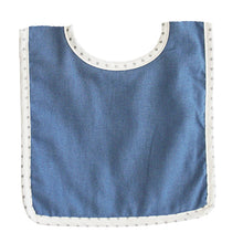 Load image into Gallery viewer, Bobby Bib - Chambray Linen