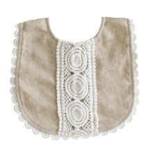 Load image into Gallery viewer, Olivia Bib - Natural Linen