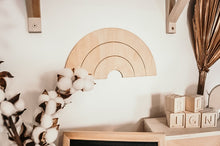 Load image into Gallery viewer, Engraved Wooden Rainbow Wallmate Plaque