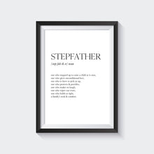 Load image into Gallery viewer, Stepfather Definition Print