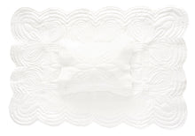 Load image into Gallery viewer, Bonne Mere Cot Quilted Bedspread and Pillow Set - Elephant Grey