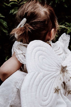 Load image into Gallery viewer, Bonne Mere Starry Nights Heirloom Angel Wings & Eyemask - White