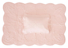 Load image into Gallery viewer, Bonne Mere Cot Quilted Bedspread and Pillow Set - Elephant Grey