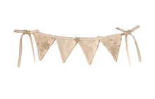 Load image into Gallery viewer, Bonne Mere Glitter Stars Bunting - Honey Gold