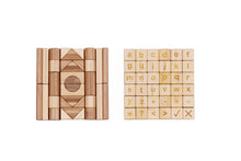 Load image into Gallery viewer, Udeas - Bamboo Alphabet and Match Blocks 80pc