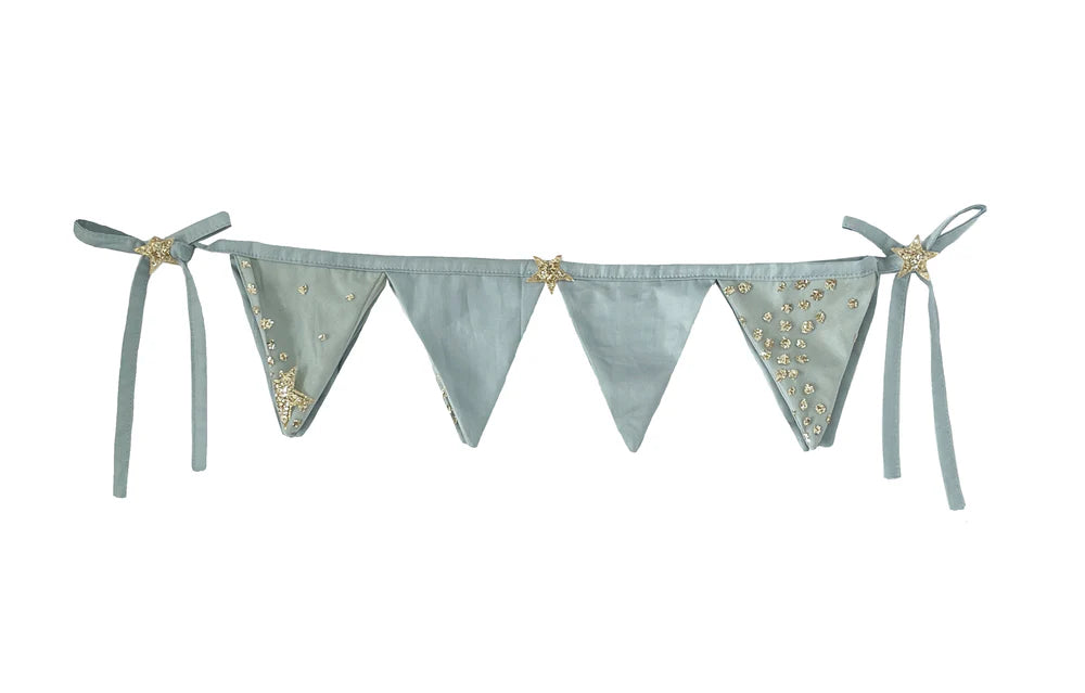 Bonne Mere Glitter Stars Bunting - DUCKEGG