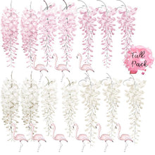 Load image into Gallery viewer, Wisteria &amp; Flamingo Wall Decal Set
