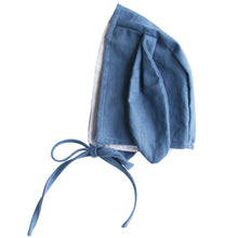 Load image into Gallery viewer, Bobby Bunny Bonnets - Chambray Linen
