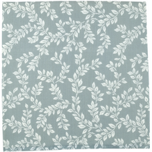 Load image into Gallery viewer, MUSLIN SWADDLE - LEAFY SPRIG BLUE
