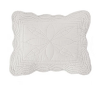 Load image into Gallery viewer, Bonne Mere Cot Quilted Bedspread and Pillow Set - Mist
