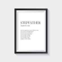 Load image into Gallery viewer, Stepfather Definition Print
