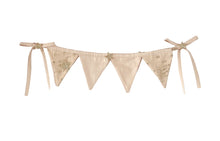 Load image into Gallery viewer, Bonne Mere Glitter Stars Bunting - Honey Gold
