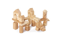 Load image into Gallery viewer, Udeas - Bamboo Building Blocks 50pc Set

